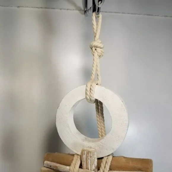 Beautiful Natural Colors Anchor Wall Art - Handmade - Large 18" x 14" -Pre-Owned - Picture 3 of 3